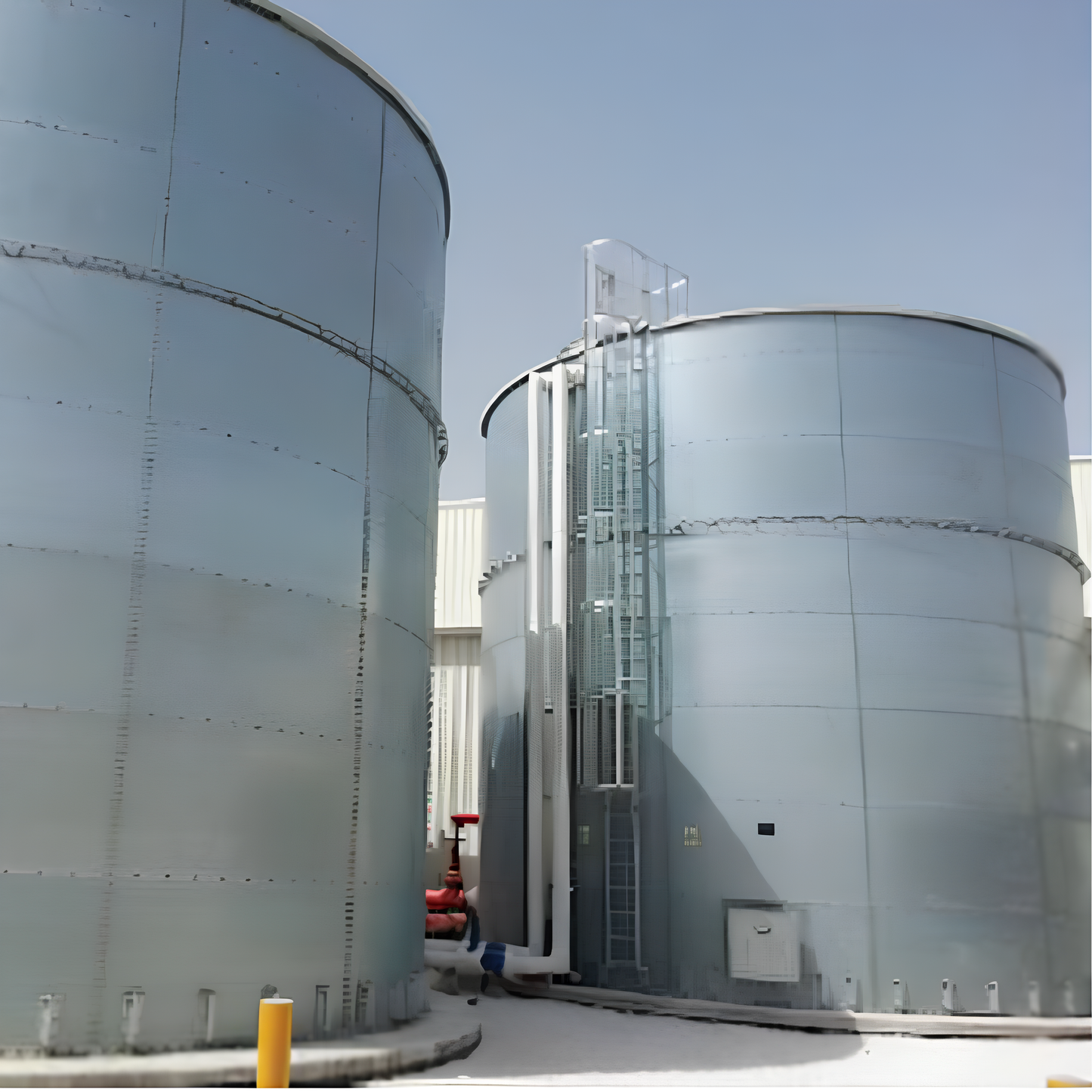 Steel Cylindrical Water Storage Tanks
