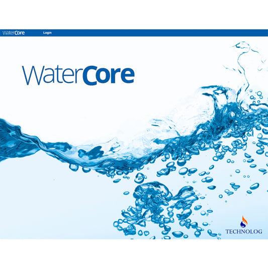 Software WaterCore de análisis de datos basados en la web